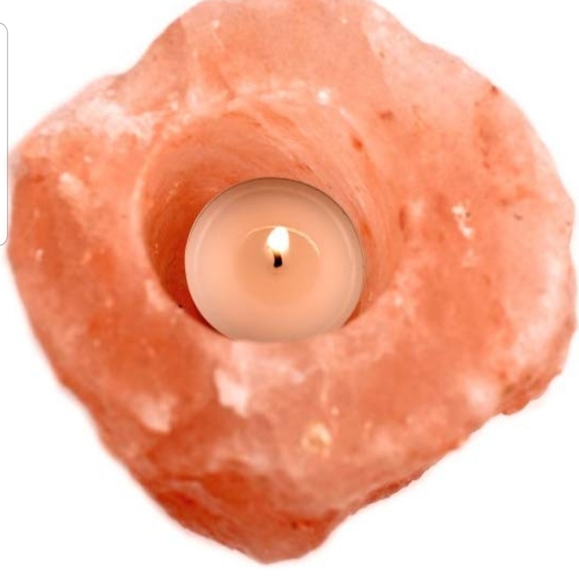 Himalayan Salt Votive Holder - Picture 2 of 3